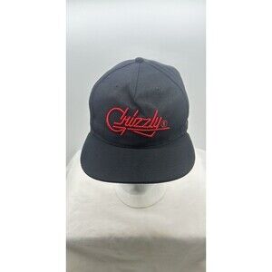 Grizzly Black Trucker Snapback‎ Baseball Cap
